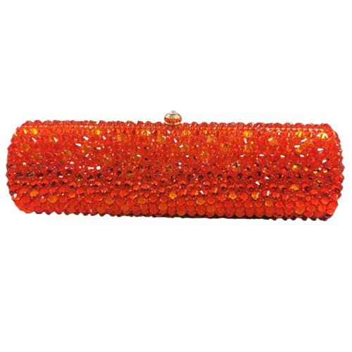 ZPFDSG Glitzer Tasche Damen Rot Silber Gold Kristall Diamant Abendtaschen und Clutches Taschen Formale Dinnerparty Prom Damen Diamant Handtaschen Geldbörse(Gold) von ZPFDSG