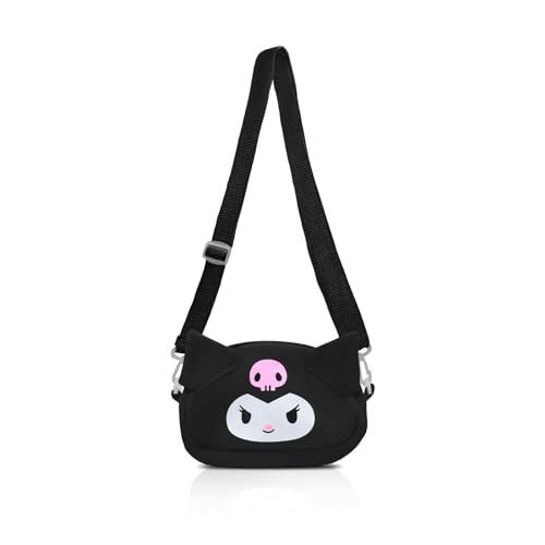 ZPHYLA Kawaii Kuromi My Melody Cinnamoroll Bag Cute Cartoon Wallet Anime Umhängetasche Verstellbarer Schultergurt Mädchen Geburtstagsgeschenk, Schwarz, ZP00012 ZPHYLA Kawaii Kuromi My Melody Cinnamoroll Bag Cute Cartoon Wallet Anime Umhängetasche Verstellbarer Schultergurt Mädchen Geburtstagsgeschenk, Schwarz, ZP00012 von ZPHYLA