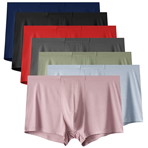 ZPLMIDE Übergroße Herren-Boxershorts (10XL), große Größe, atmungsaktiv, elastisch, Unterhose (zufällig, 4 Stück, 9XL) von ZPLMIDE