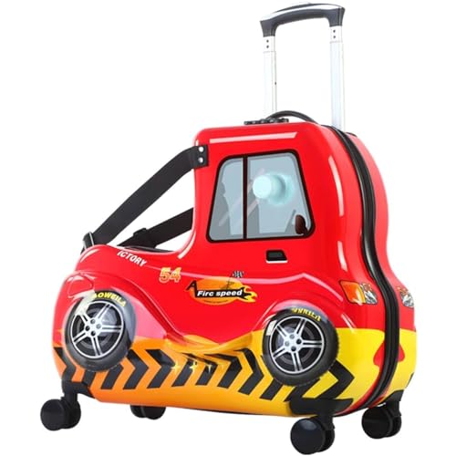 ZQNDFAC Neu Gepäck 24 Zoll Kinder Aufsitzkoffer Universal Rad Spielzeugkiste Kindergepäck Mode Student Trolley Boarding Koffer Trolley Koffer von ZQNDFAC