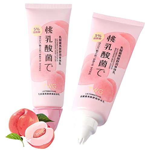 YASERU Japan Anticellulite&Whitening Cream,Peach Skin Lightening Cream,Underarm Lightening&Inner Thigh Lightening Cream,Intimate Bleaching Cream for Women,Lactic Acid Brightening Soothing Body Milk von ZQTWJ