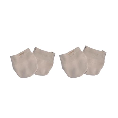 Tanzschuhe Damen Halbgestrickte Socken Mädchen Rhythmische Gymnastik Zehenschuhe Ballsaal Kunst Gym Tanzschuhe Yoga Socke(2 Pair,XS) von ZRHWSPD