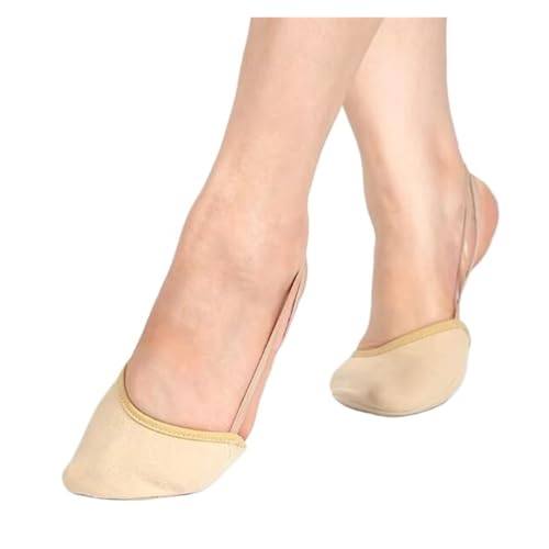 Tanzschuhe Damen Kunstturnschuhe Damen und Mädchen Gymnastikhalbschuhe Rhythmische Gymnastik Tanzschuhe(XS) von ZRHWSPD