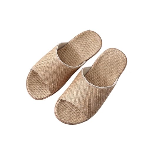 ZRHWSPD Strohpantoffeln Rattan Slippers Straw Shoes Sandals(Color 5,35-36) von ZRHWSPD