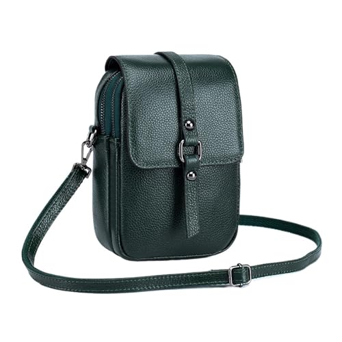 ZRHWSPD Umhängetasche Damen Crossbody Handy Schultertasche Handtasche Geldbörse(Green) von ZRHWSPD