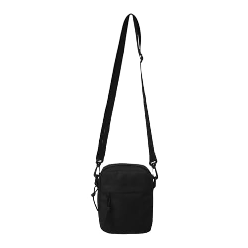 ZRHWSPD Umhängetasche Damen Crossbody Schulter Handtasche Handytasche Einfache Shopper Taschen Geldbörse(Black) von ZRHWSPD
