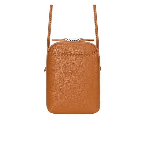ZRHWSPD Umhängetasche Damen Damen Crossbody Schultertasche Modische Handytasche mit großer Kapazität(Brown) von ZRHWSPD