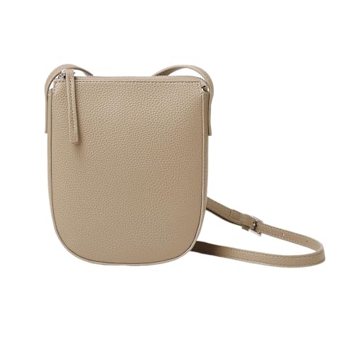 ZRHWSPD Umhängetasche Damen Minimalistische Damen-Umhängetasche, modische Handytasche mit einer Schulter(Khaki) von ZRHWSPD