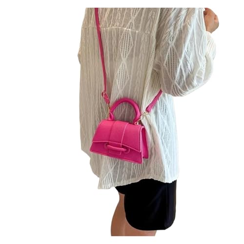 ZRHWSPD Umhängetasche Damen Schultertasche for Damen, Umhängetasche, Clutch, Mini-Geldbörse, Handtasche(Rose) von ZRHWSPD