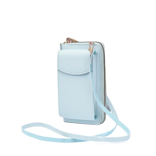 ZRHWSPD Umhängetasche Damen Umhängetaschen Handtasche Geldbörse Clutch Telefon Brieftasche Schulter Umhängetasche(Green) von ZRHWSPD