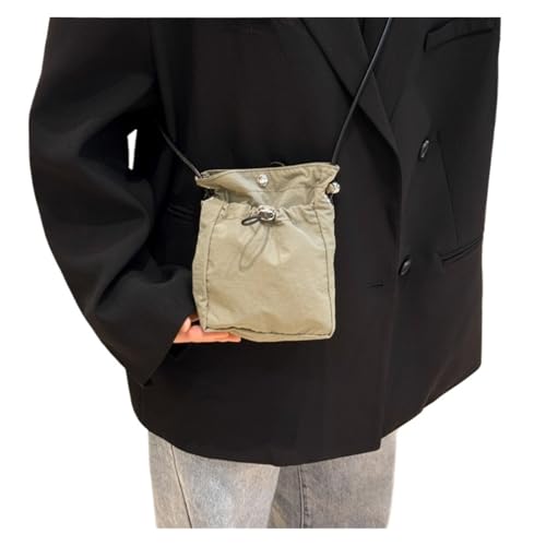 ZRHWSPD Umhängetasche Damen Weiche Handy-Geldbörse, multifunktionale Umhängetasche(Khaki) von ZRHWSPD