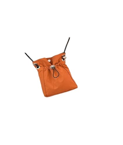 ZRHWSPD Umhängetasche Damen Weiche Handy-Geldbörse, multifunktionale Umhängetasche(Orange) von ZRHWSPD