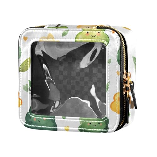ZRWLUCKY Happy Tree Make-up-Tasche im Western-Stil, transparent, klein, Reise-Kulturbeutel, Reise-Kosmetiktasche für Damen, Happy Tree Western-Stil ZRWLUCKY Happy Tree Make-up-Tasche im Western-Stil, transparent, klein, Reise-Kulturbeutel, Reise-Kosmetiktasche für Damen, Happy Tree Western-Stil von ZRWLUCKY