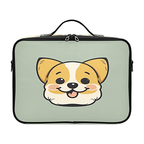 ZRWLUCKY Hunde-Kulturtasche Reise-Kosmetiktasche Reisegröße Toilettenartikel Make-up Tasche für Geldbörse estuche de viaje para cosmeticos für Damen Herren Frau Mutter Kinder Teenager von ZRWLUCKY