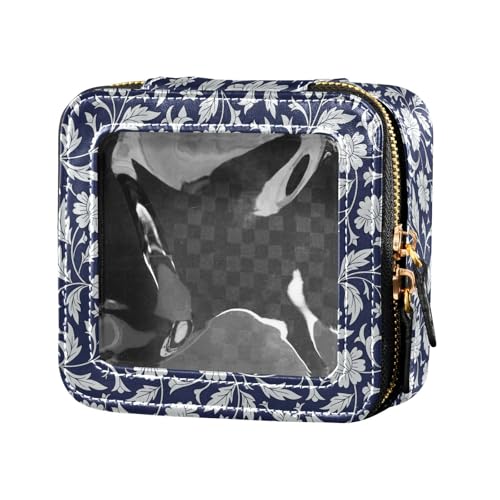 ZRWLUCKY Niedliche Reise-Make-up-Tasche, transparente Reisetaschen für Toilettenartikel, Kosmetik-Organizer für Reisen, 34 Stück, Frohe Weihnachten (34) von ZRWLUCKY