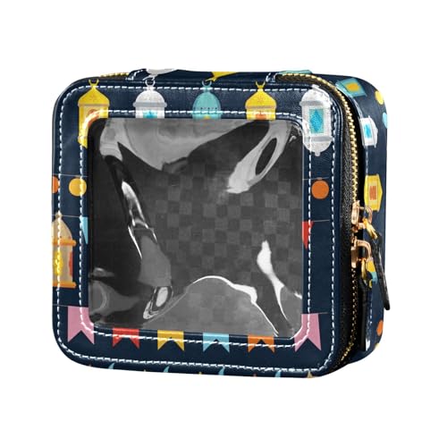 ZRWLUCKY Ramadan Saiten Girlanden Lichter, wasserdicht, transparent, Make-up-Tasche, Reise-Kulturbeutel, Kosmetiktasche für Damen, Ramadan Lichterketten Girlanden Lichter ZRWLUCKY Ramadan Saiten Girlanden Lichter, wasserdicht, transparent, Make-up-Tasche, Reise-Kulturbeutel, Kosmetiktasche für Damen, Ramadan Lichterketten Girlanden Lichter von ZRWLUCKY