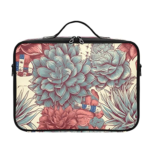 ZRWLUCKY Retro Flower Travel Hanging Cosmetic Bag Bag Toiletry Travel Kit Large Makeup Bags Makeup Bag Toiletry Travel Kit Bolso para maquillaje de viaje for womens men men woman mom kids teenage von ZRWLUCKY