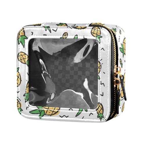 ZRWLUCKY Summer Lover Kosmetiktasche, Leder, Kulturbeutel, Organizer, Taschen für Reisen, Sommerliebhaber von ZRWLUCKY