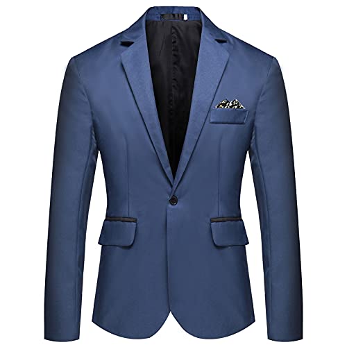 Anzug Herren Jacke Herren Business Anzugsjacke Mantel Herren Blazer Regular Fit Anzugjacke Herren Blazer Jackett Slim Fit Anzug Jacke Für Männer Anzugjacke Für Hochzeit Party Abschluss Business von ZRYAZQ