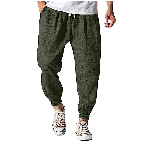 Jogginghose Herren Cargohose Herren Mit Taschen Arbeitshosen Männer Freizeit Hosen Herren Mit Gummizug Trachtenhose Herren Outdoor Hosen Für Herren Mode Arbeitshose Activewear Für Herren Kuschelig von ZRYAZQ