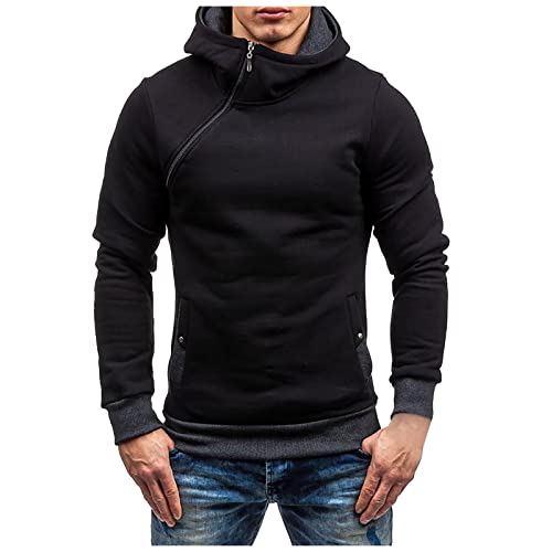 Sweatjacke Herren Zipper Hoodie Herren Jacke Herren Freizeit Sweatshirt Herren übergangsjacke Herren Winterjacke Herbstjacke Herren Mit Taschen Trainingsanzug Herren Modische Jogginganzug Herren von ZRYAZQ