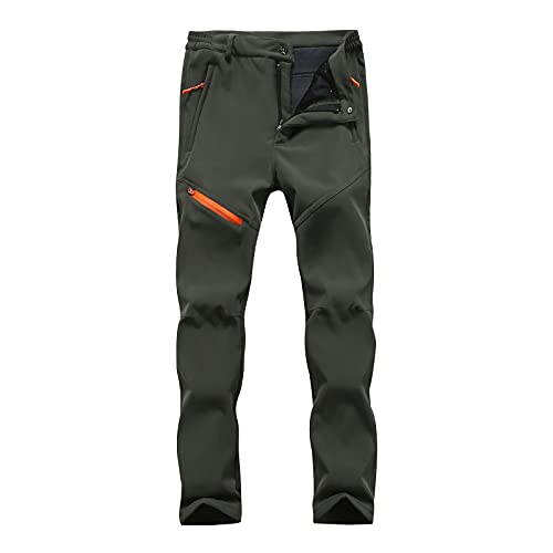 ZRYAZQ Regenhose Herren Winddichte Wanderhose Herren Kurze Sporthose Herren Trekking Hosen Herren Mit Taschen Regenhose Herren Outdoor Hosen Für Herren Wasserdicht Camping Jogginganzug Herren von ZRYAZQ