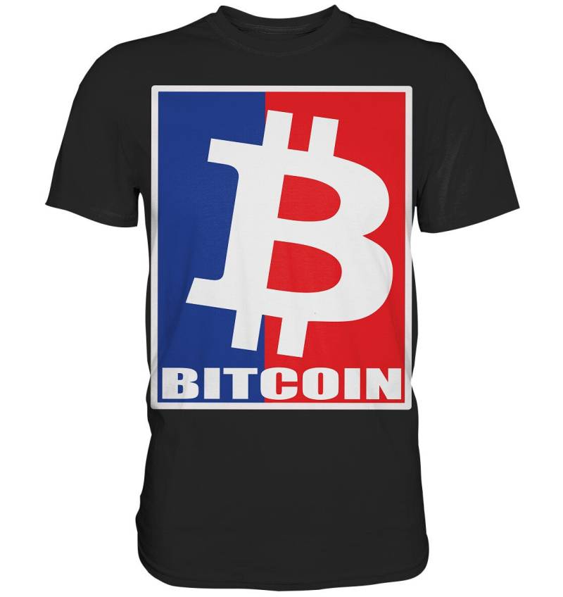 Bitcoin Btc Logo Kryptowährung Miner Trader - Premium Shirt von ZSCommerce