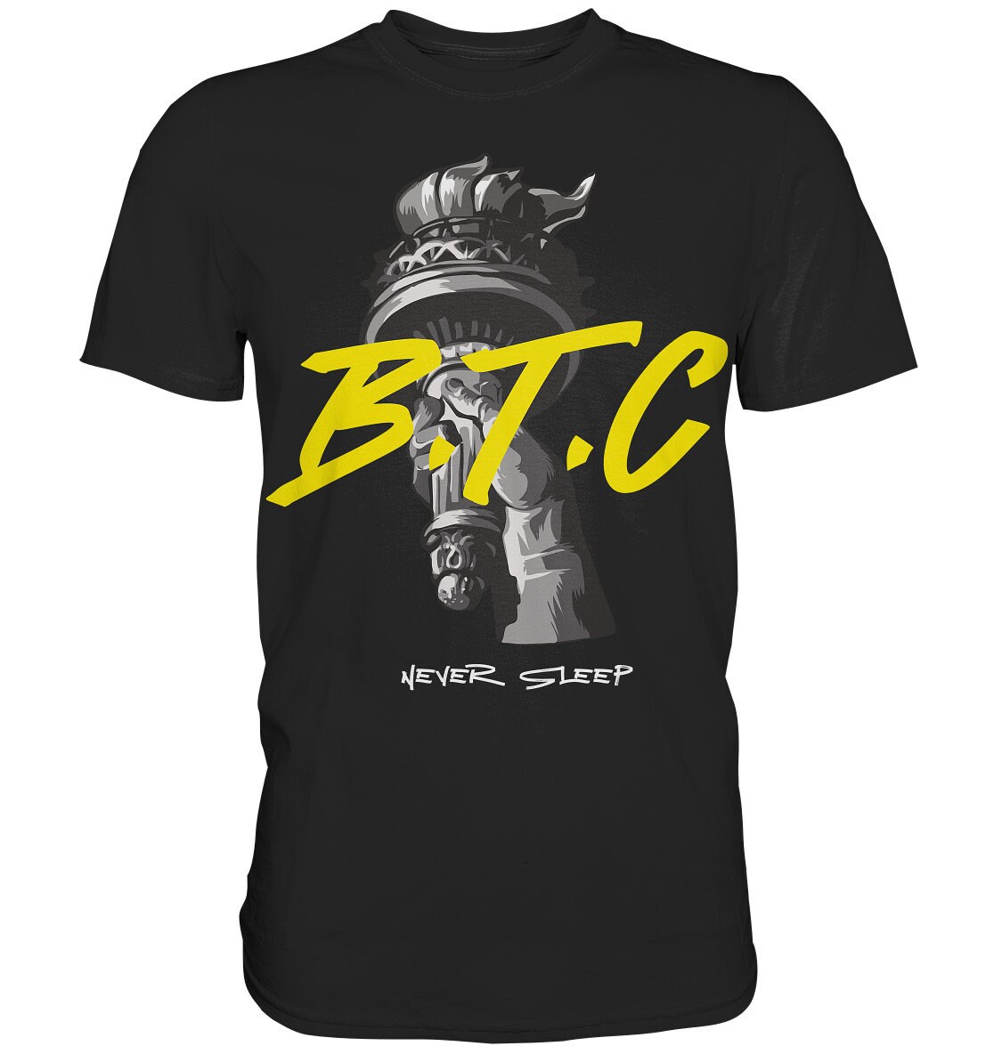 Btc Never Sleep Bitcoin Btc Blockchain Crypto Kryptowährung - Premium Shirt Btc Never Sleep Bitcoin Btc Blockchain Crypto Kryptowährung - Premium Shirt von ZSCommerce