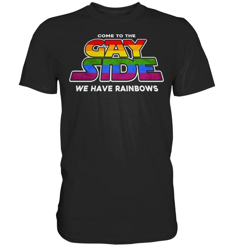 Come To The Gay Side We Have Rainbows Pride Shirt - Premium Come To The Gay Side We Have Rainbows Pride Shirt - Premium von ZSCommerce