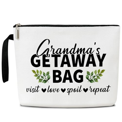 049 Kosmetiktasche für Oma – Oma's Getaway-Tasche, Make-up-Kosmetiktaschen für Oma, Geschenke von Enkelin, Enkel, Wertschätzungsgeschenke für Frauen, Ruhestandsgeschenke für Großmutter Oma, 049 Kosmetiktasche für Oma – Oma's Getaway-Tasche, Make-up-Kosmetiktaschen für Oma, Geschenke von Enkelin, Enkel, Wertschätzungsgeschenke für Frauen, Ruhestandsgeschenke für Großmutter Oma, von ZSHFMY