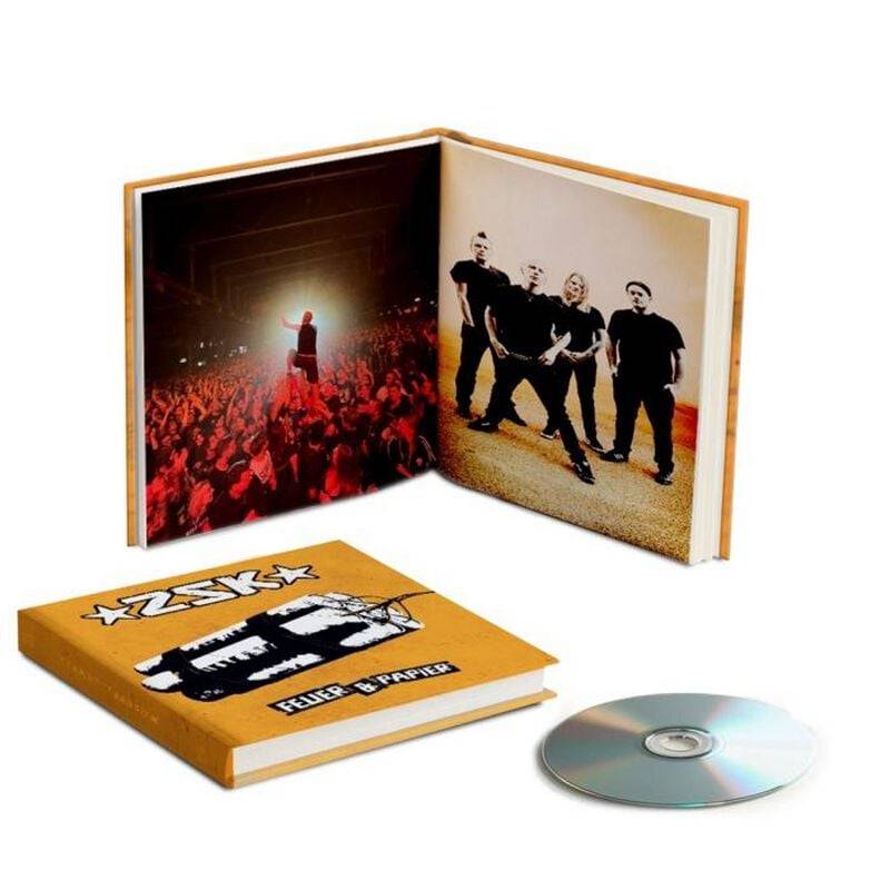 Feuer & Papier von ZSK - CD (Mediabook) von ZSK
