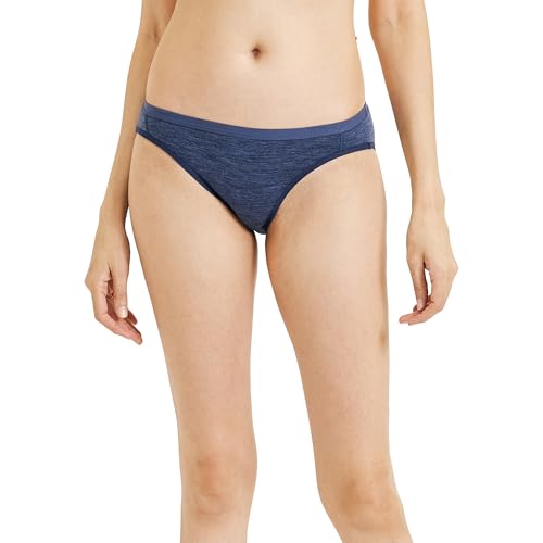 ZSOSBA METARINO 2er Pack Damen Unterwäsche Panties Weiche Merinowolle Sport Active Slip, Denimblue, S von ZSOSBA