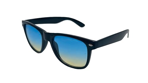 ZSUN Unisex-Sonnenbrille mit getönten Gläsern und UV400-Schutz, Code 9003, Royal/Gelb von ZSUN