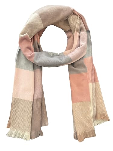 ZSUN Viskose Winterschal, Frauen weich lässig Schal, cod. 2113 (Rose) von ZSUN