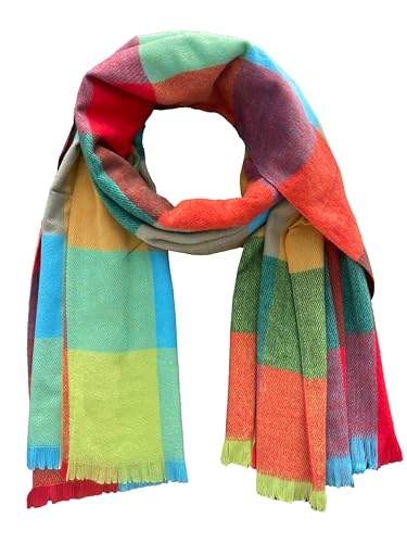 ZSUN Viskose Winterschal, Frauen weich lässig Schal, cod. 2113 (Rot) von ZSUN