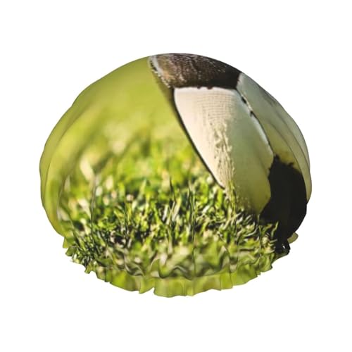 Wasserdichte wiederverwendbare Duschhaube für Frauen, elastische Haarabdeckung für Bad, Spa, Reisen und den täglichen Gebrauch von ZSUUGJ