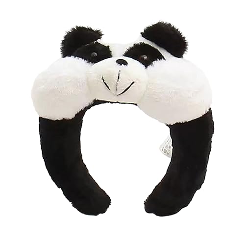 Erwachsene Kinder Cartoon Gefüllte Panda Stirnband Frau Haar Hoop Make Up Fotografieren Weihnachten Party Kopfbedeckung Niedliche Stirnbänder Für Frauen Niedliche Stirnbänder Für Frauen Zum Waschen von ZSYTF