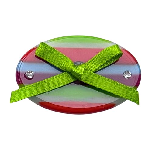 Haarspange mit bunten Streifen, Schleife, Essigsäure, Haarnadel, Entenschnabel-Haarspange für Damen, SideBangs, Haarstyling-Werkzeug, Haarspangen von ZSYTF