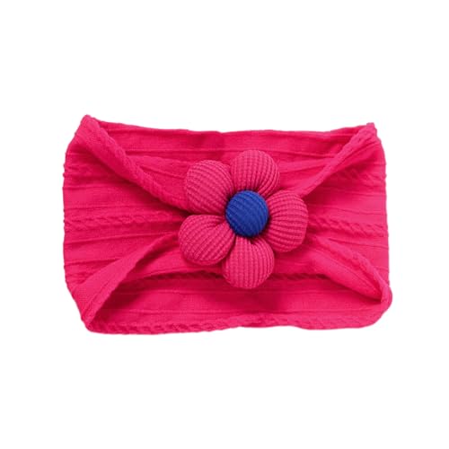 Kleinkind Kopfbedeckung Blumen Haarband Mit 5 Blütenblättern Kleinkind Haar Accessoire Blumen Stirnband Für Babys Elastisches Haar Accessoire Weiche Und Bequeme Stirnbänder Modische Haarbänder von ZSYTF