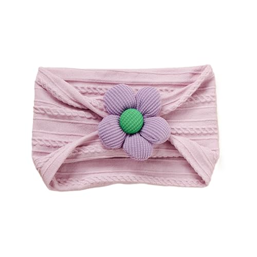 Kleinkind Kopfbedeckung Blumen Haarband Mit 5 Blütenblättern Kleinkind Haar Accessoire Blumen Stirnband Für Babys Elastisches Haar Accessoire Weiche Und Bequeme Stirnbänder Modische Haarbänder von ZSYTF