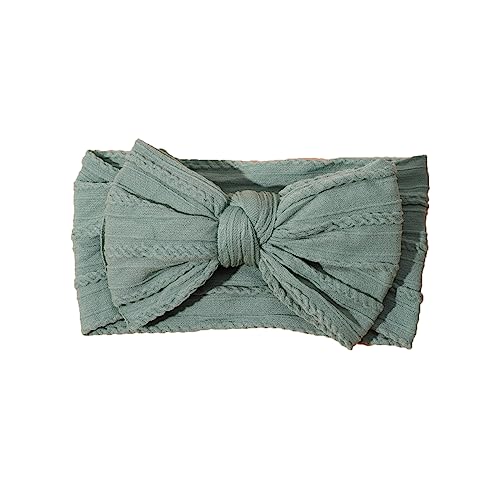 Niedliches Baby Turban Stirnband 2-lagige Schleife Schleife Kopfbedeckung 2-lagiges Weiches Elastisches Haarband Für Kleinkinder Mädchen Jungen Geschenk Kopfschmuck Haarband Fotografie Baby von ZSYTF