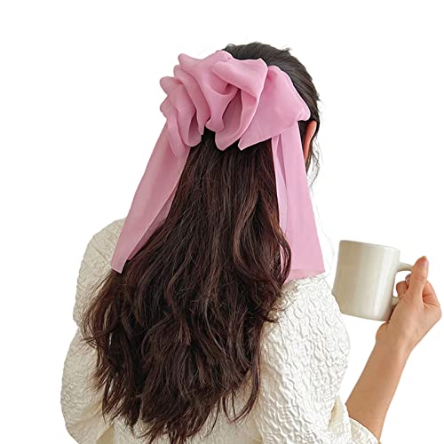 Pastorale übergroße Haarspange in Schleifenform, Haarschmuck für Damen, Frühlingsparty-Haarnadeln von ZSYTF