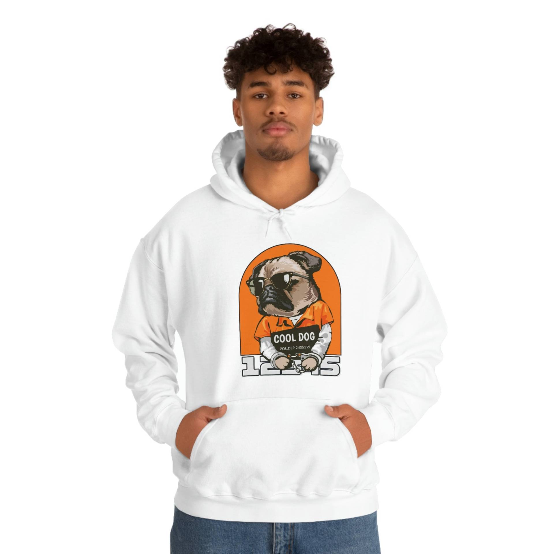 Unisex Heavy Blend Hooded Sweatshirt Cool Dog von ZShopDE123