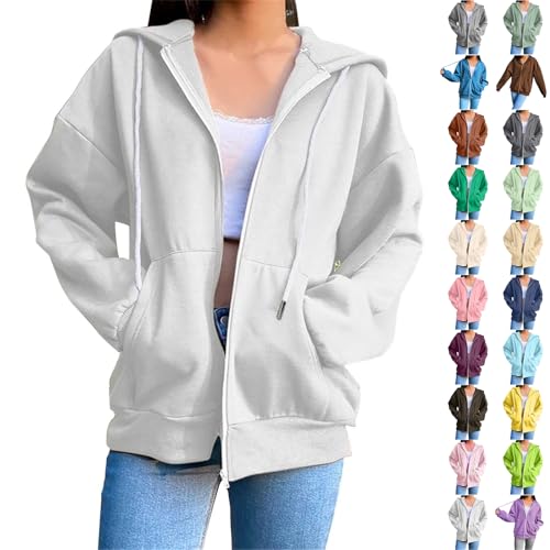 ZTFYKLIN Angebote des Tages Heute Damen Coole Hoodies Für Teenager Mädchen Pullover Damen Winter Oberteile Sportlich Elegant Halloween Hoodie Partner Mann Retro Trainingsjacke Pulli von ZTFYKLIN