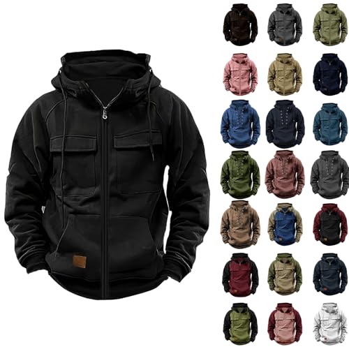 sweatshirt mit reißverschluss herren Oversized Hoodie Sweatshirt Herren Sport Shirts Für Zip Hoody Mit Kapuze Oversize Up Kapuzenpulli Shirt Männer Uv Ohne Reißverschluss Sommer Sun Essentials von ZTFYKLIN