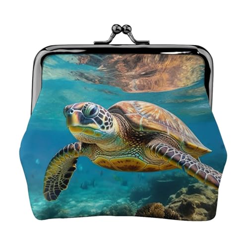 Lord Howe Island Sea Turtle Print Exquisite Versatile Kiss Lock Coin Purse Cute Small Zipper Wallet for Coins Cards Lord Howe Island Sea Turtle Print Exquisite Versatile Kiss Lock Coin Purse Cute Small Zipper Wallet for Coins Cards von ZTPOWQA