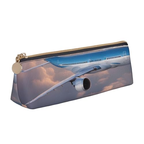 ZTPOWQA Beautiful Sky Federmäppchen für Teenager, großes Fassungsvermögen, Motiv: Flugzeug ZTPOWQA Beautiful Sky Federmäppchen für Teenager, großes Fassungsvermögen, Motiv: Flugzeug von ZTPOWQA