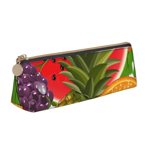 ZTPOWQA Federmäppchen mit Ananas-Motiv, großes Fassungsvermögen, hohe Organisationstasche, für Schule, Alltag ZTPOWQA Federmäppchen mit Ananas-Motiv, großes Fassungsvermögen, hohe Organisationstasche, für Schule, Alltag von ZTPOWQA