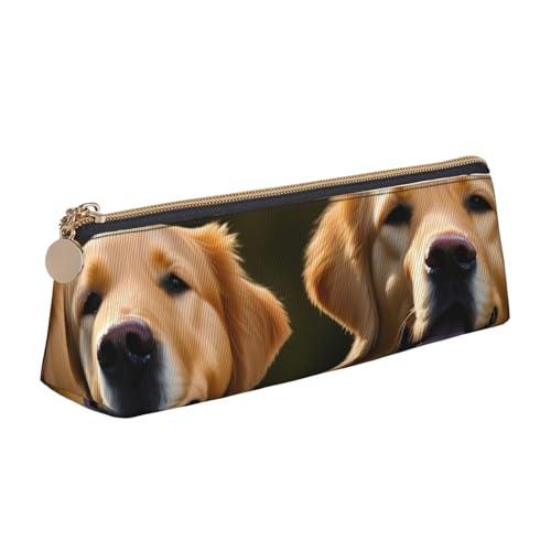 ZTPOWQA Federmäppchen mit Golden Retriever-Aufdruck, großes Fassungsvermögen, hohe Organisationstasche, Schule, Alltagsgegenstände ZTPOWQA Federmäppchen mit Golden Retriever-Aufdruck, großes Fassungsvermögen, hohe Organisationstasche, Schule, Alltagsgegenstände von ZTPOWQA