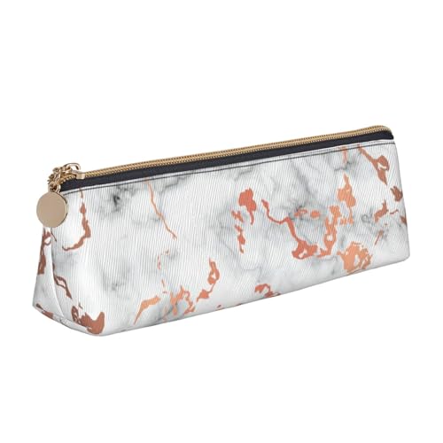 ZTPOWQA Federmäppchen mit Marmor-Textur, Kupferspritzer-Druck, großes Fassungsvermögen, hohe Organizer-Tasche, Schule, Alltagsgegenstände ZTPOWQA Federmäppchen mit Marmor-Textur, Kupferspritzer-Druck, großes Fassungsvermögen, hohe Organizer-Tasche, Schule, Alltagsgegenstände von ZTPOWQA